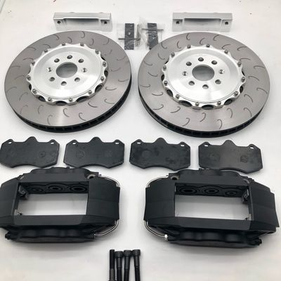 Jekit Brake Caliper 6 Pots 362x32mm Disc Rotor Sliver Center Bell