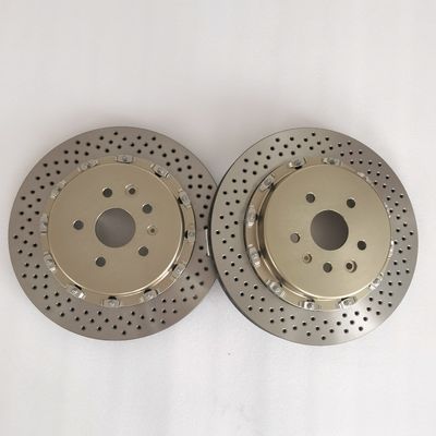 IS300 Drilled Brake Disc 355*28mm Floating Cast Iron 24 Holes