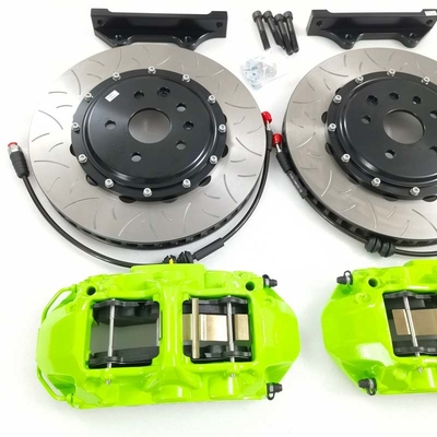 GT6 6 Piston Brake Caliper With 405*34mm Disc Kit For Porsche